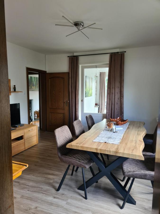 Ferienwohnung Im Birkenweg Morsdorf Exterior foto